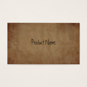 Cartes De Visite Balise de hachage papier primitive