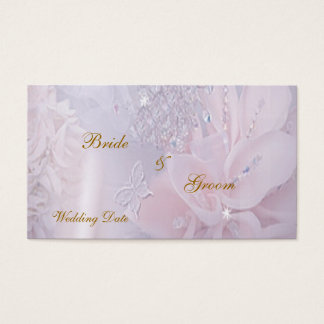 Cartes De Visite Balise de mariage Merci diamant Favor