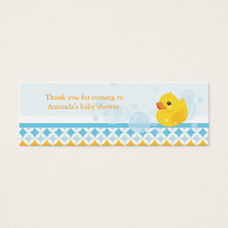 Cartes De Visite Balise de préférence Baby shower en caoutchouc