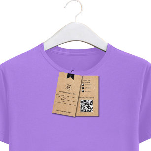 Cartes De Visite Balise de prix Étiquette du logo commercial person