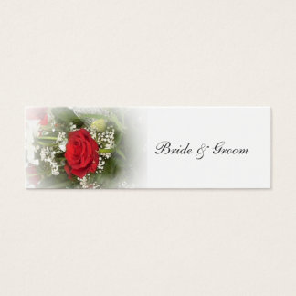 Cartes De Visite Balise Favor de mariage rose