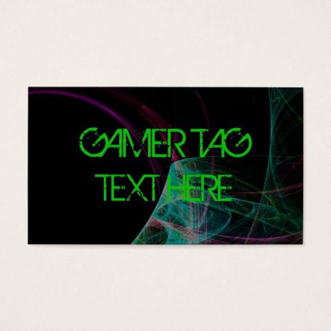 CARTES DE VISITE BALISE GAMER (Devant)