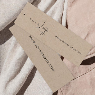 Cartes De Visite Balise Hang Étiquette du logo de l'entreprise