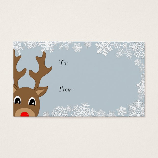 Cartes De Visite Balises cadeaux (Devant)