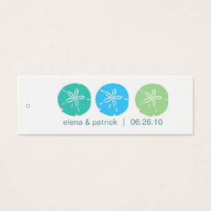 Cartes De Visite Balises cadeaux Dollar Sable