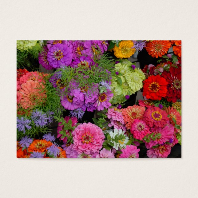 Cartes De Visite Balises colorées (Devant)