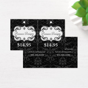 Cartes De Visite Balises d'accrochage d'accessoires de mode