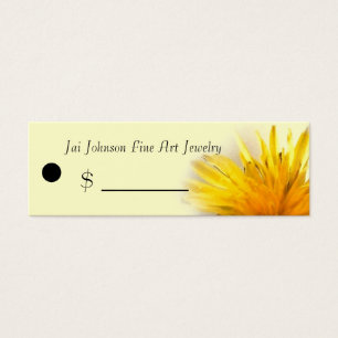 Cartes De Visite Balises de prix des marchandises (Dandelion)