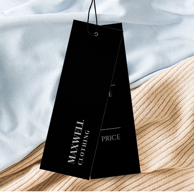 Cartes De Visite Balises de suspension de vêtements simples (Créateur téléchargé)