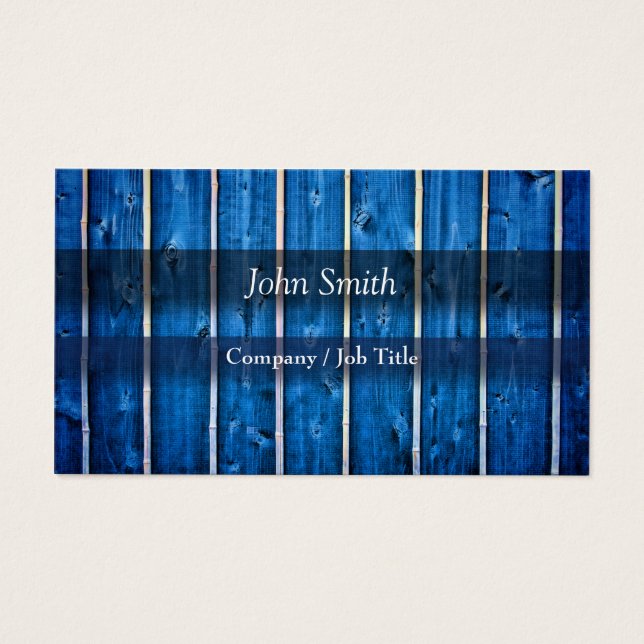 Cartes De Visite bamboo wall (Devant)