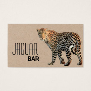 CARTES DE VISITE BAR JAGUAR