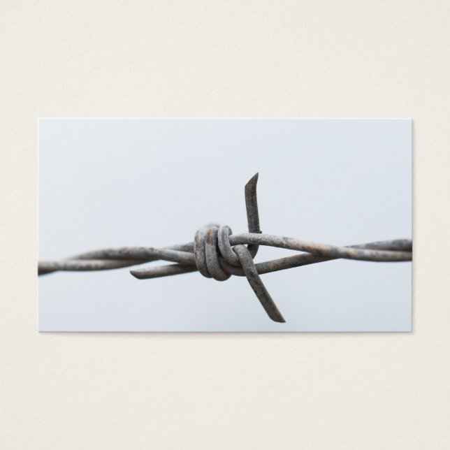 Cartes De Visite Barbed wire (Devant)