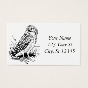Cartes De Visite Barne Owl Thunder_Cove