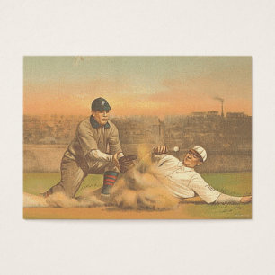 Cartes De Visite Base-ball classique SUPÉRIEUR