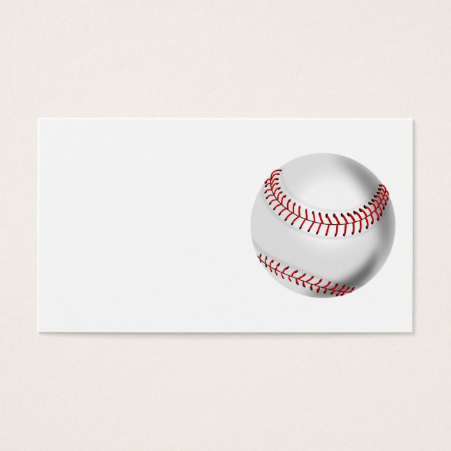 CARTES DE VISITE BASEBALL (Devant)