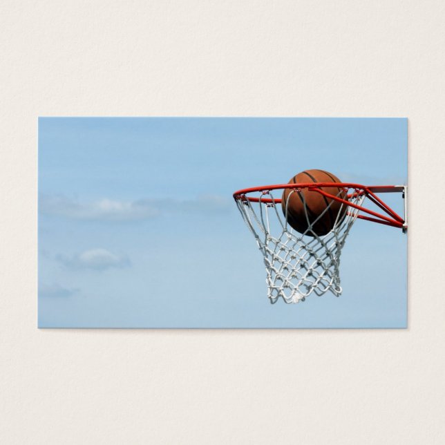 Cartes De Visite Basket (Devant)