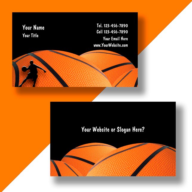 Cartes de visite Basketball (Créateur téléchargé)