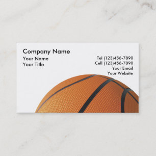 Cartes de visite Basketball