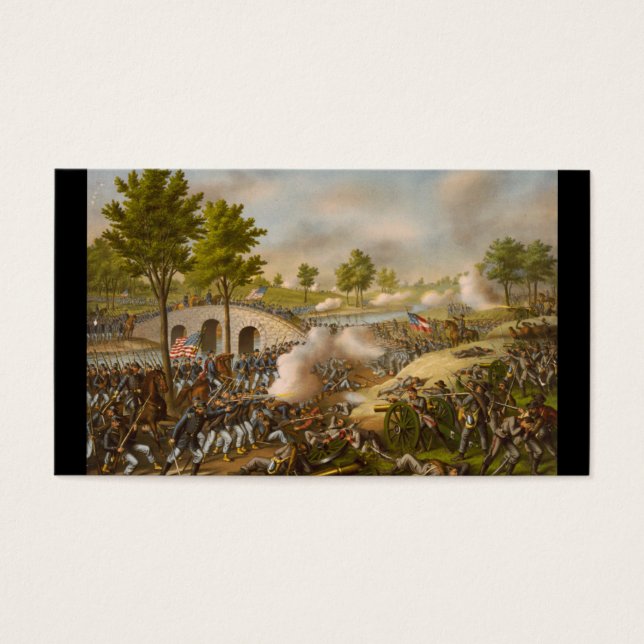 Cartes De Visite Bataille d'Antietam--Armée du Potomac : c. 1862 (Devant)
