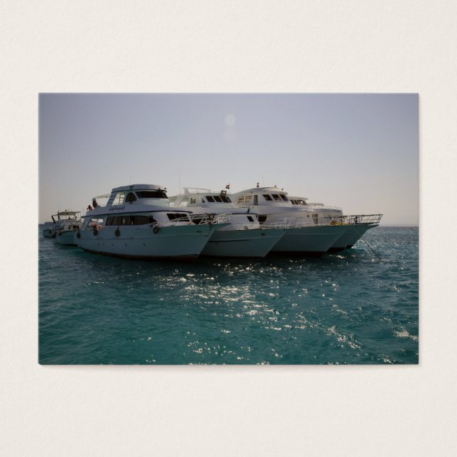 Cartes De Visite bateaux de plongée (Devant)