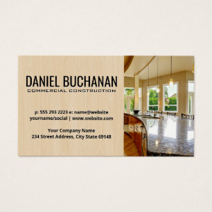 Cartes De Visite Bâtiment résidentiel   Intérieur de cuisine