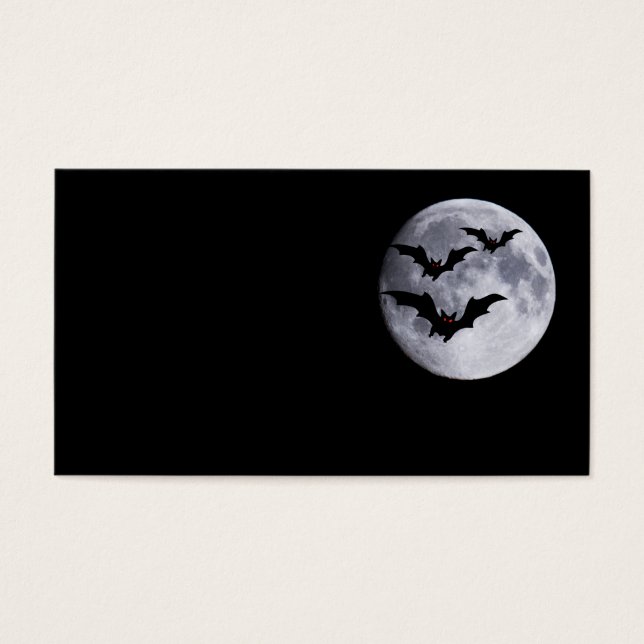 Cartes De Visite Bats (Devant)