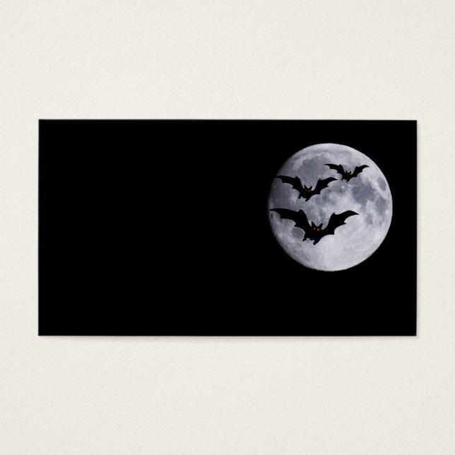Cartes De Visite Bats (Devant)