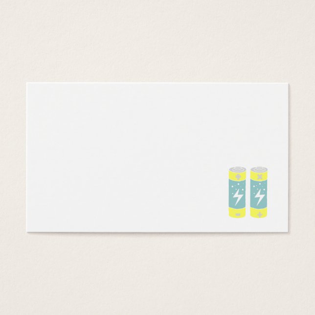 Cartes De Visite Batteries (Devant)
