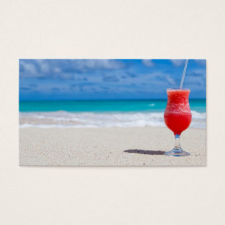 Cartes De Visite beach-84533 beach beverage caribbean cocktail