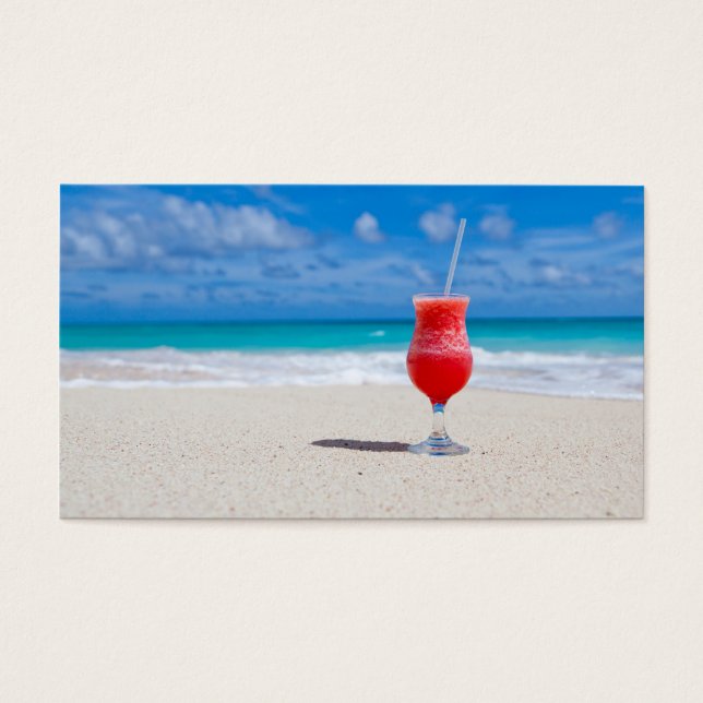 Cartes De Visite Beach Cheers (Devant)