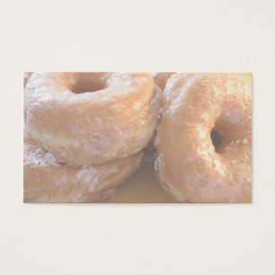 Cartes De Visite beignets glacés