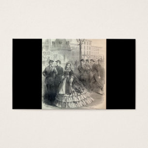 Cartes De Visite "Belle du sud" circa 1861