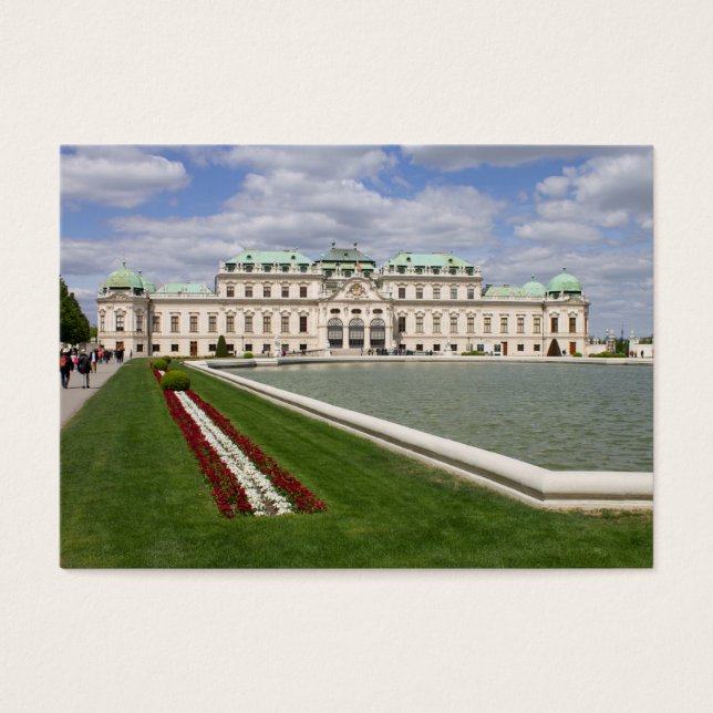 Cartes De Visite Belvedere Castle, Vienna Austria (Devant)