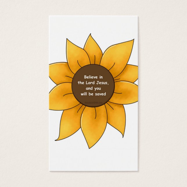 Cartes De Visite Bénédiction d'Halloween pour les poussettes ou les (Devant)