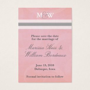 Cartes De Visite Beth (Small) Enregistrer la date