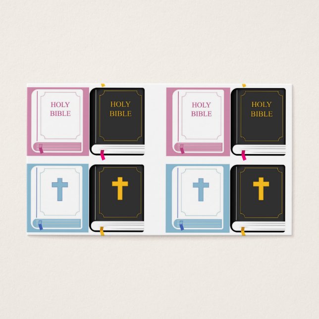 Cartes De Visite bibles (Devant)