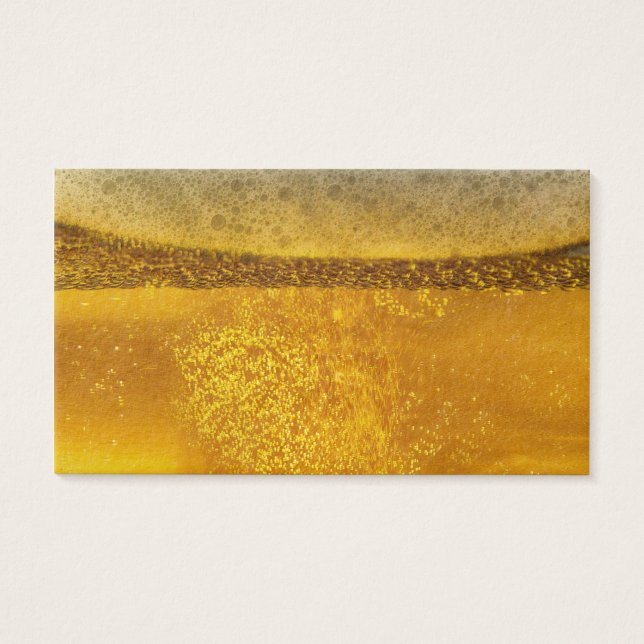 Cartes De Visite Bière Galaxy une mousse céleste d'étanchement (Devant)