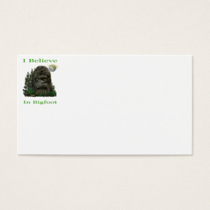 Cartes De Visite Bigfoot