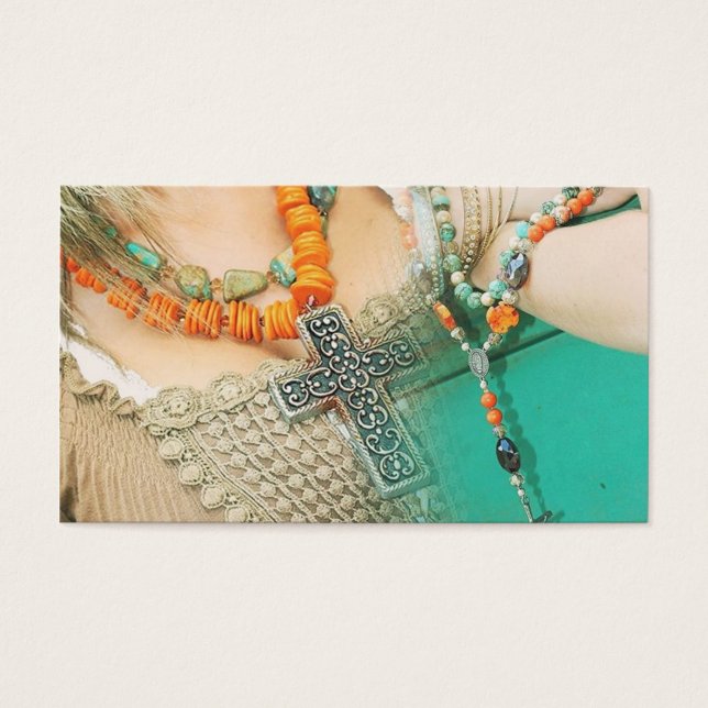 Cartes De Visite Bijoux KW (Devant)