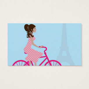 Cartes De Visite Biking in Paris