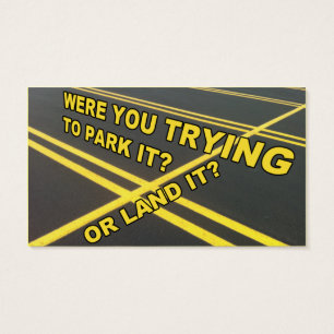 Cartes De Visite Billet de faux stationnement Drôle Violation amusa