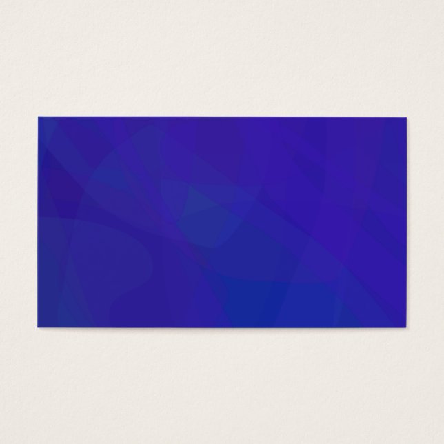 Cartes De Visite Bleu (Devant)