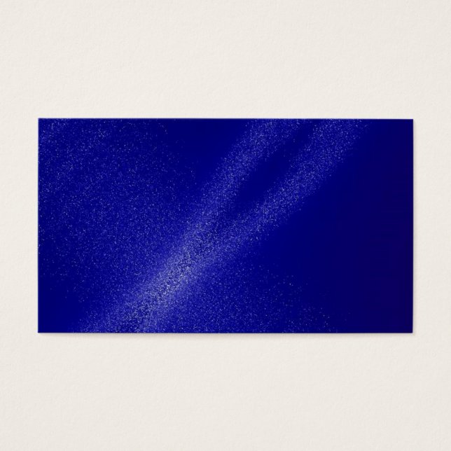 Cartes De Visite Bleu (Devant)