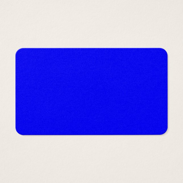 Cartes De Visite Bleu 0303ff (Devant)