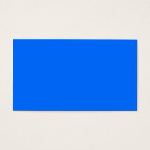 Cartes De Visite BLEU solide
