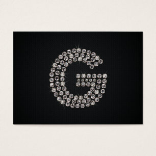 Cartes De Visite bling - G