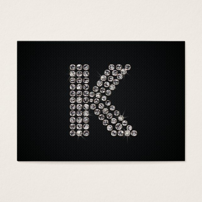 Cartes De Visite bling - K (Devant)