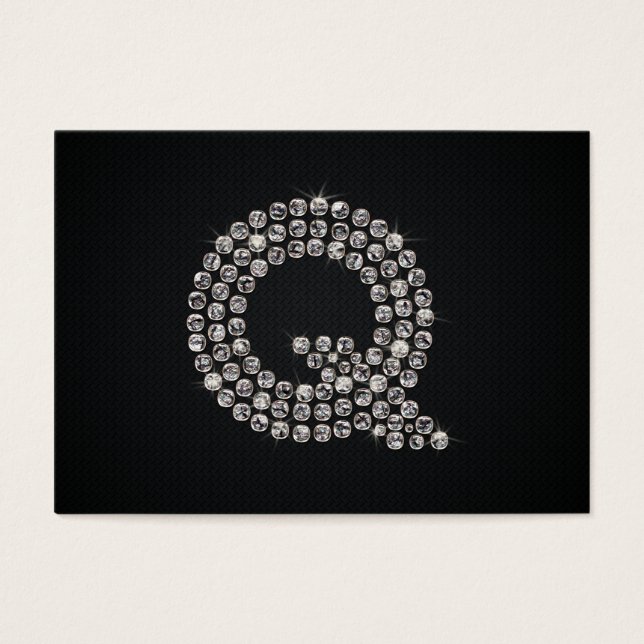 Cartes De Visite bling - Q (Devant)
