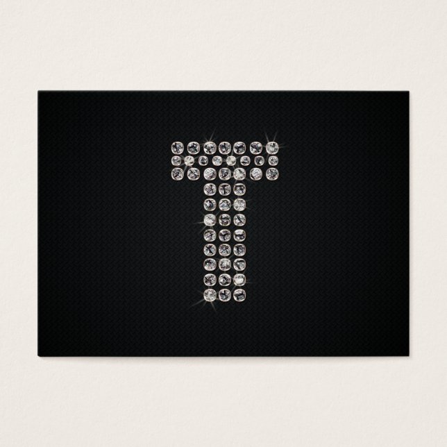 Cartes De Visite bling - T (Devant)