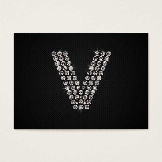 Cartes De Visite bling - V (Devant)